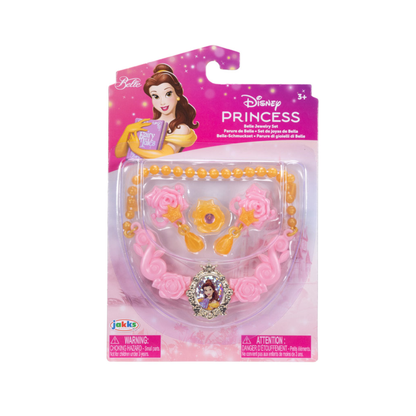 Set De Collar Y Aros Princesas De Disney - Bella