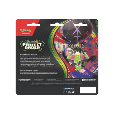 [PREVENTA 27/03/2026] Pokémon TCG Perfect Order - 3 Pack Blister Inglés