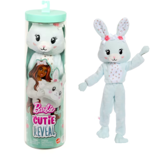 Barbie Cutie Reveal Muñeca Ositos Cariñositos Coloridos - Coneja Verde