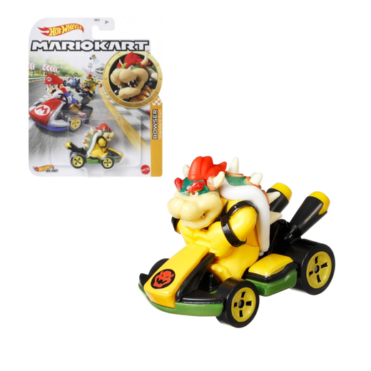 Hot Wheels Mario Kart Personajes Escala 1:64 - Bowser