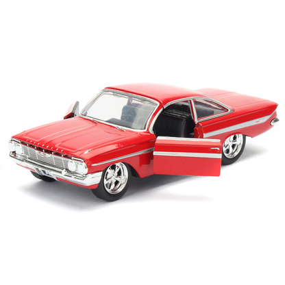 Vehículo R Y F8 1961 Chevrolet Impala 1:32 Jada