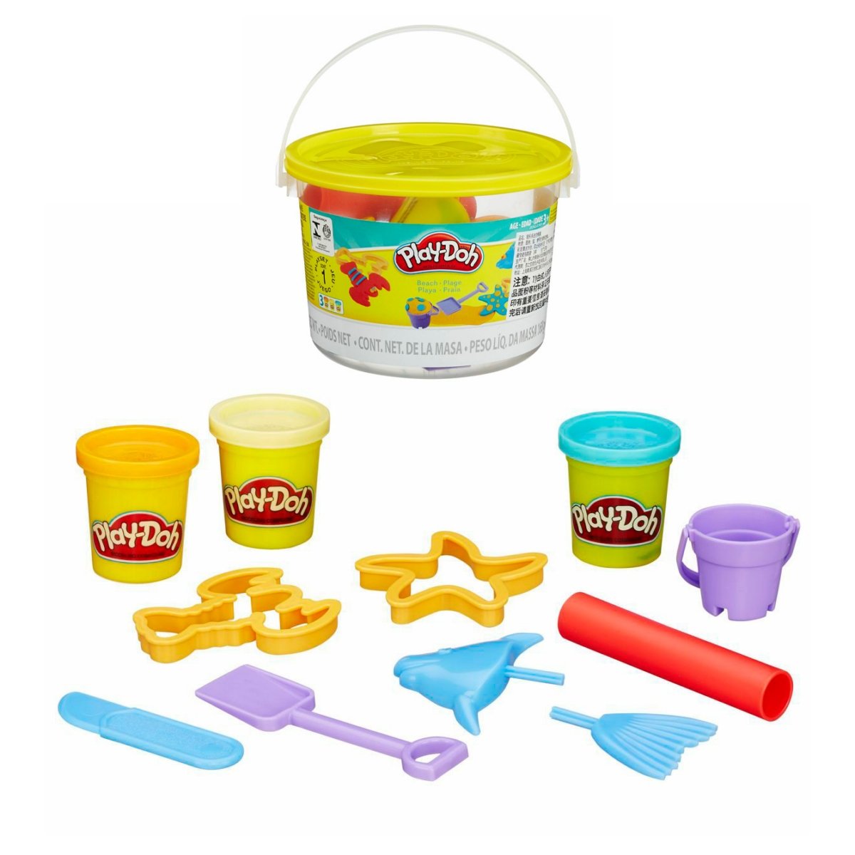 Play Doh Mini Balde - Playa