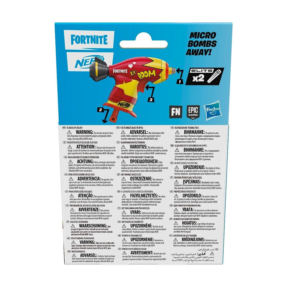 Nerf Microshots Fortnite Hasbro - Micro Bombs Away