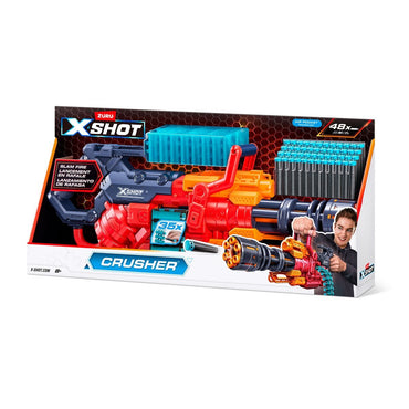 Lanzador Crusher Con 48 Dardos X-Shot