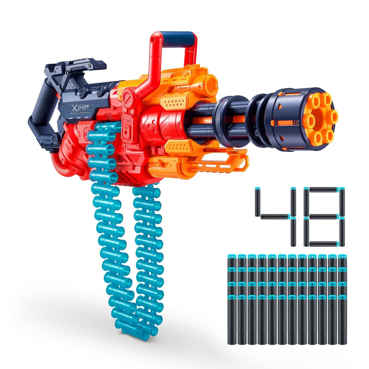 Lanzador Crusher Con 48 Dardos X-Shot Categoría: Lanzadores dardos - agua y más Tipo producto:  Armas y artilugios de juguete