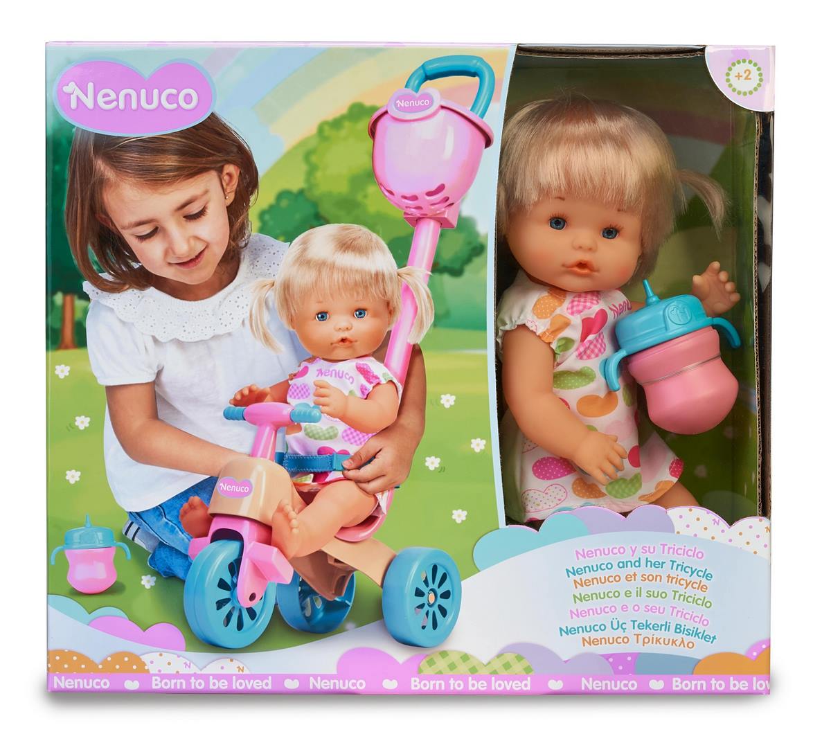 Muñeca Nenuco De 35 Cm Con Triciclo
