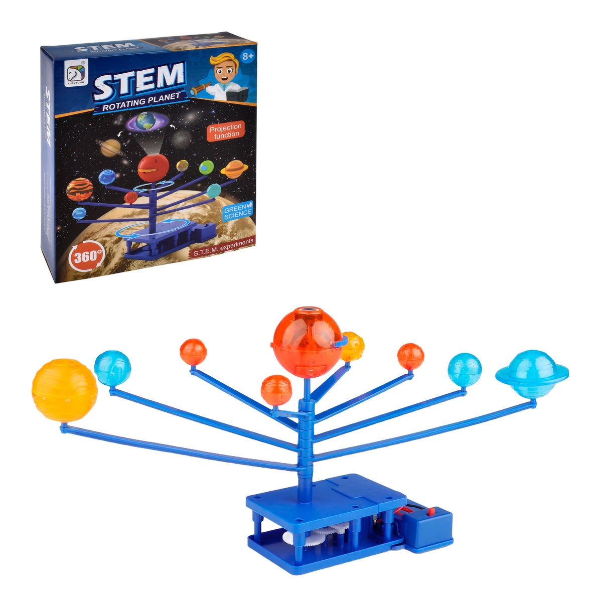 Sistema Solar Armable Con Luz Y Movimiento