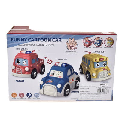 Carro Bomba Con Movimiento, Luces Y Sonido