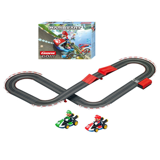 Pista Nintendo Mario Kart  Royal Raceway De 4,3 Mts Y Autos Escala 1,43 Con Salto