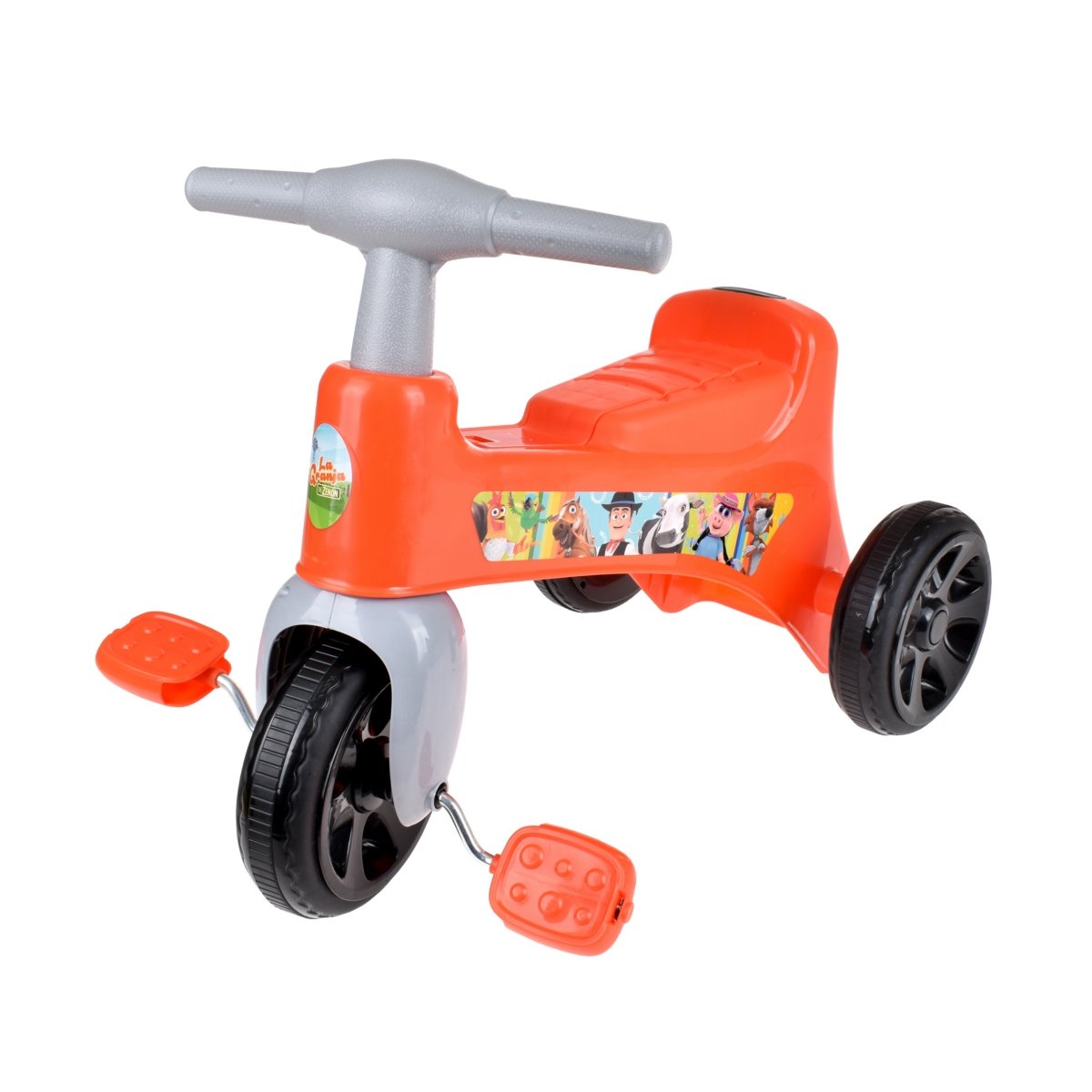Triciclo La Granja De Zenon Categoría: Otros rodados y accesorios Tipo producto:  Vehículos a pedales o para empujar