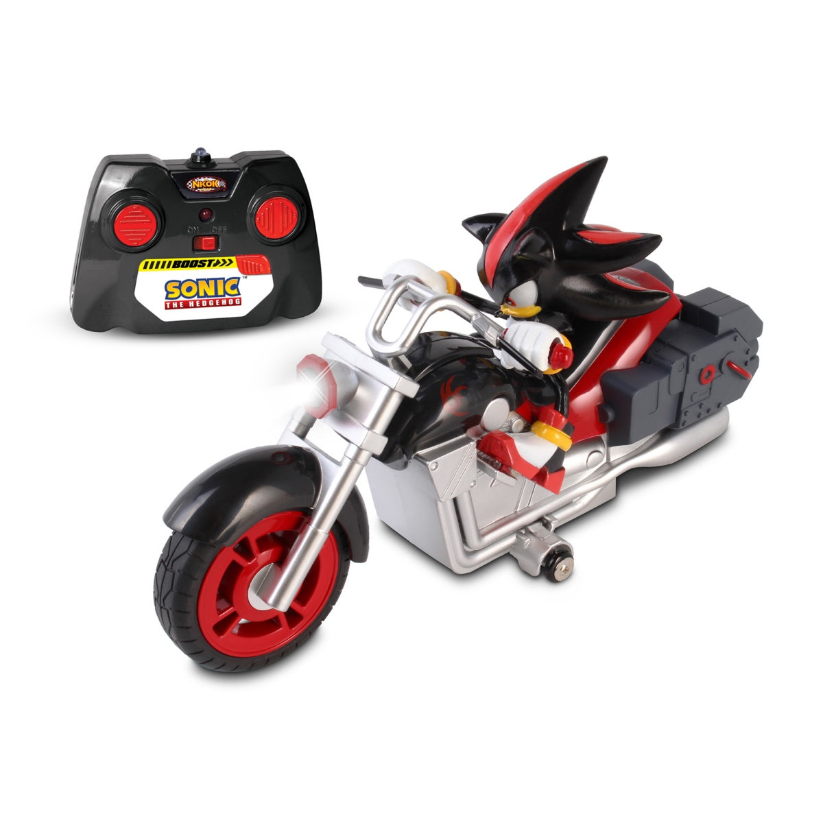 Moto Radio Controlada De 20 Cm Con Luces Sonic - Shadow