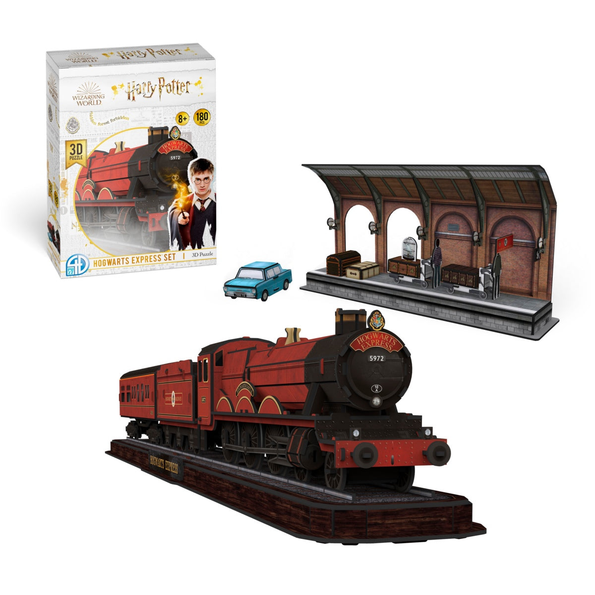 Puzzle 4D Tren Hogwarts Express Harry Potter