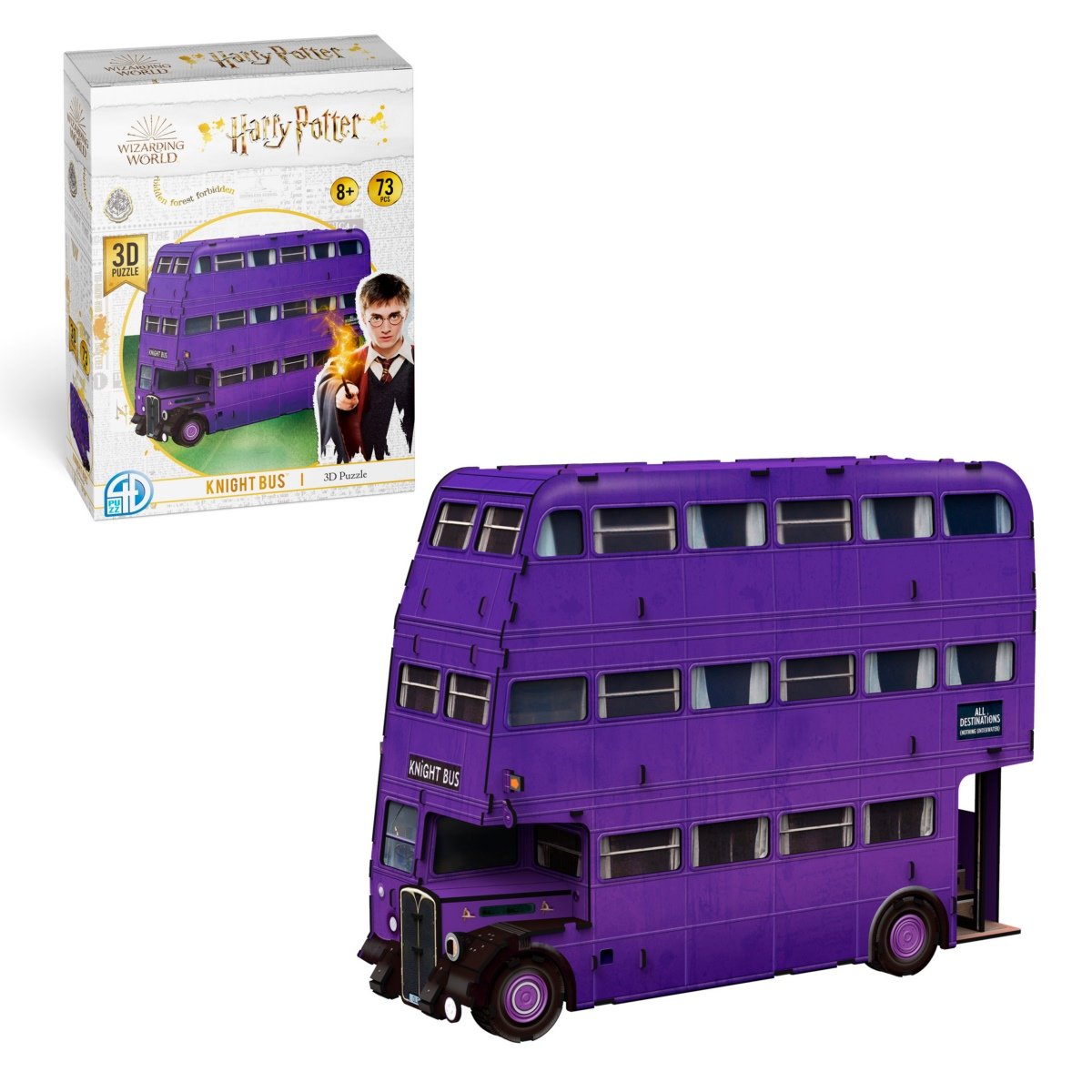 Puzzle 4D Bus Knight Harry Potter