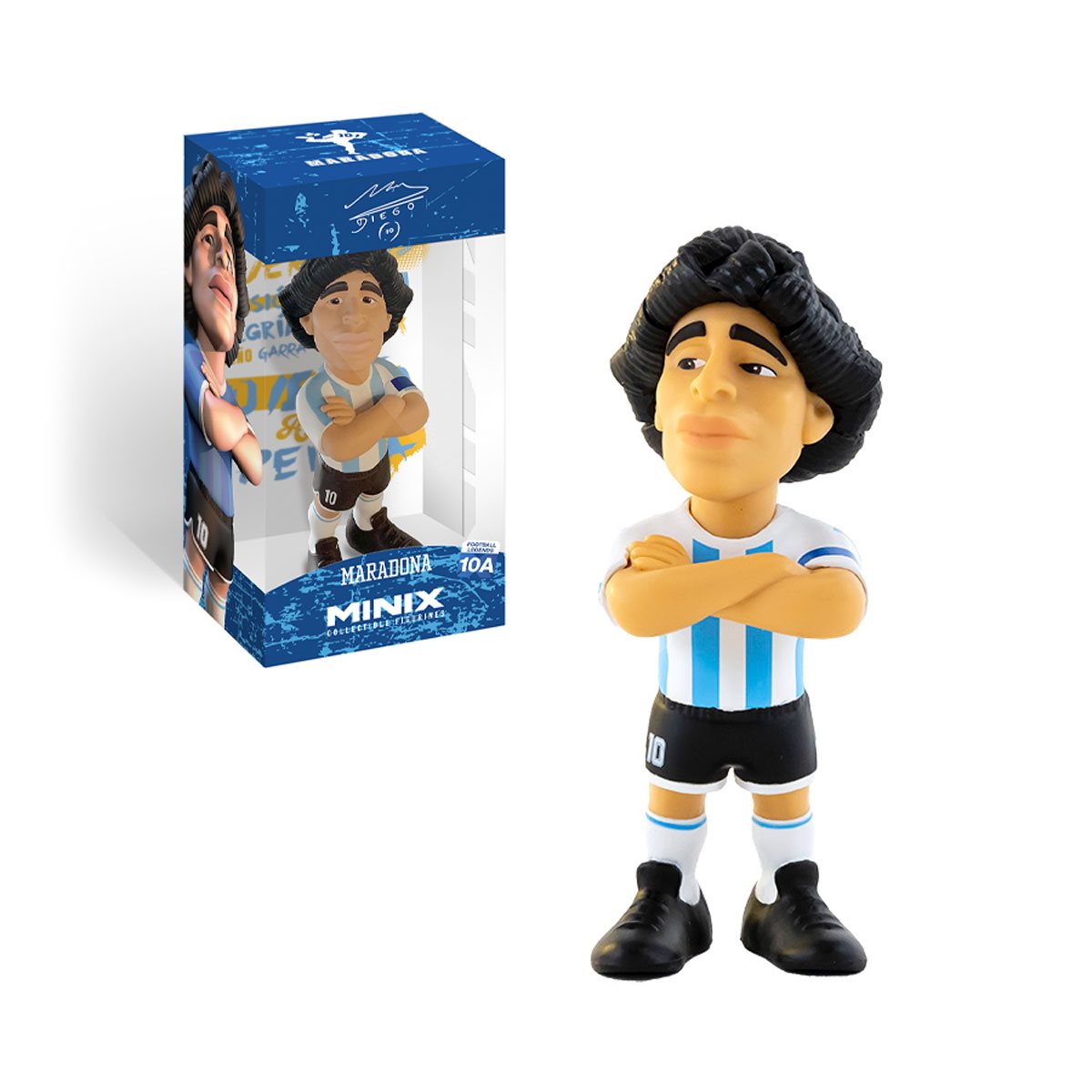 Figura Futbolista 12 Cms - Maradona