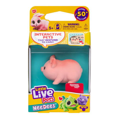 Little Live Pets Needees Mascota - Oinkee Pig
