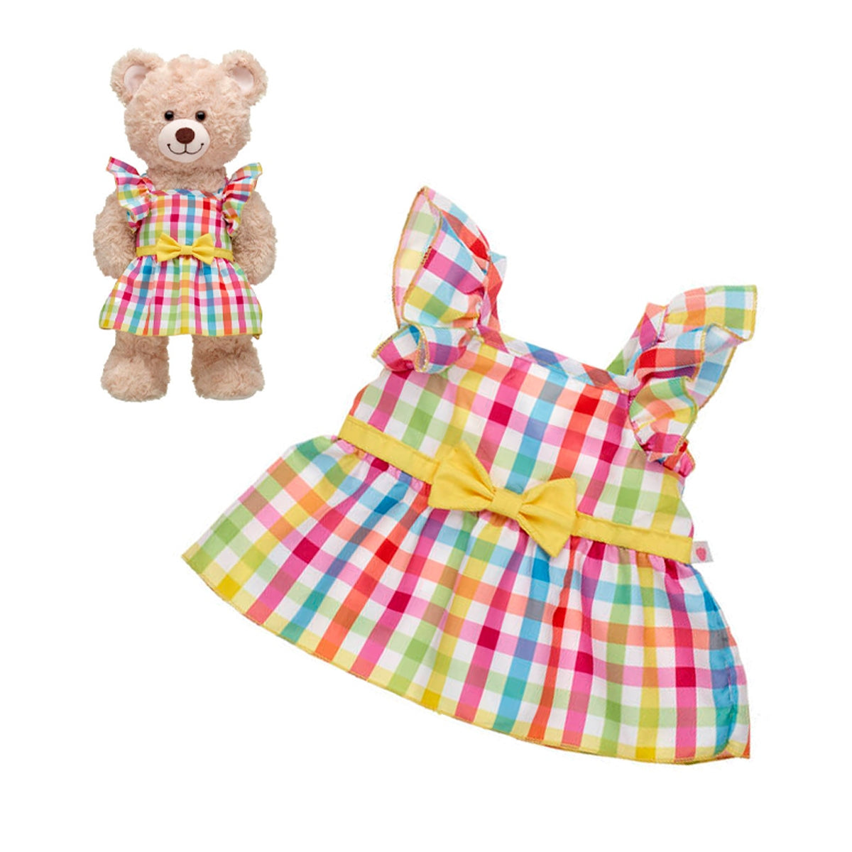 Vestido Cuadrille Build-a-bear