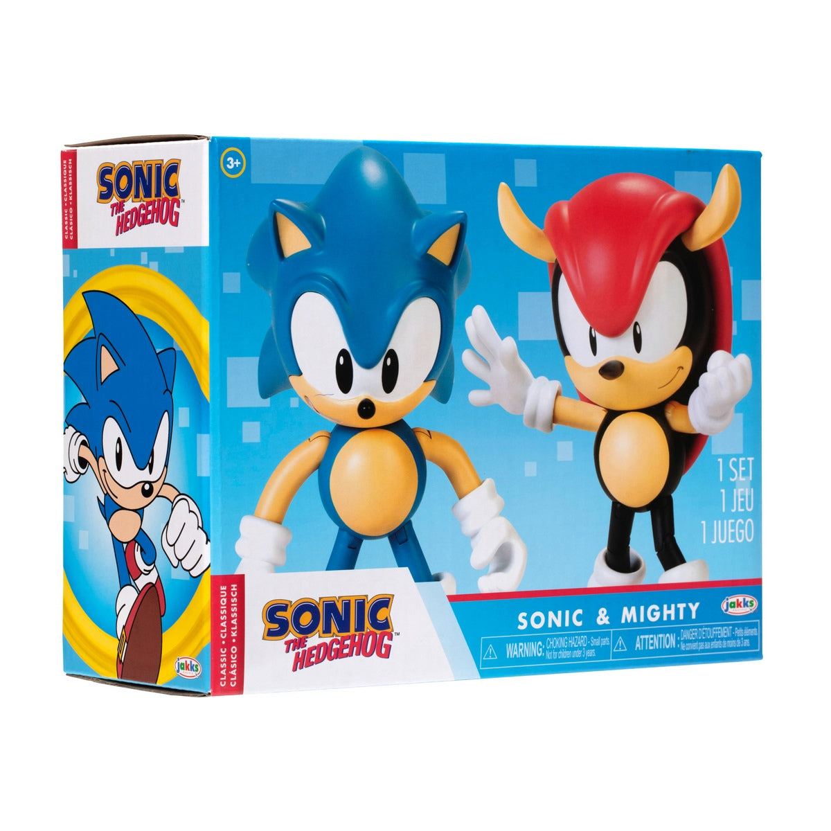 Pack 2 Figuras De 10 Cms - Sonic & Classic Mighty