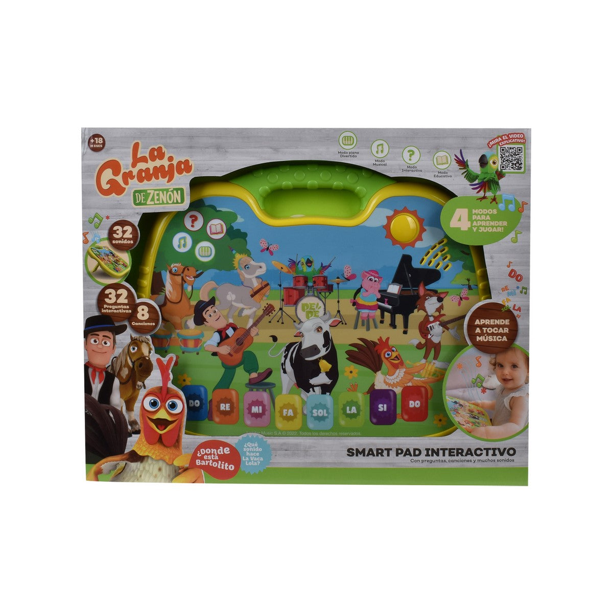 Piano Touch Interactivo La Granja De Zenon