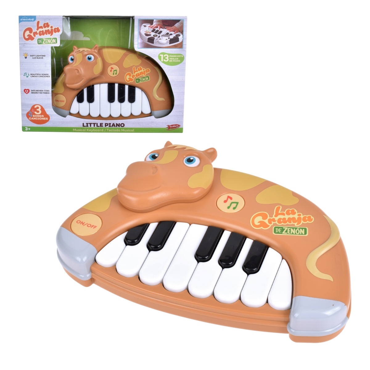 Piano Musical La Granja De Zenon - Caballo Percheron