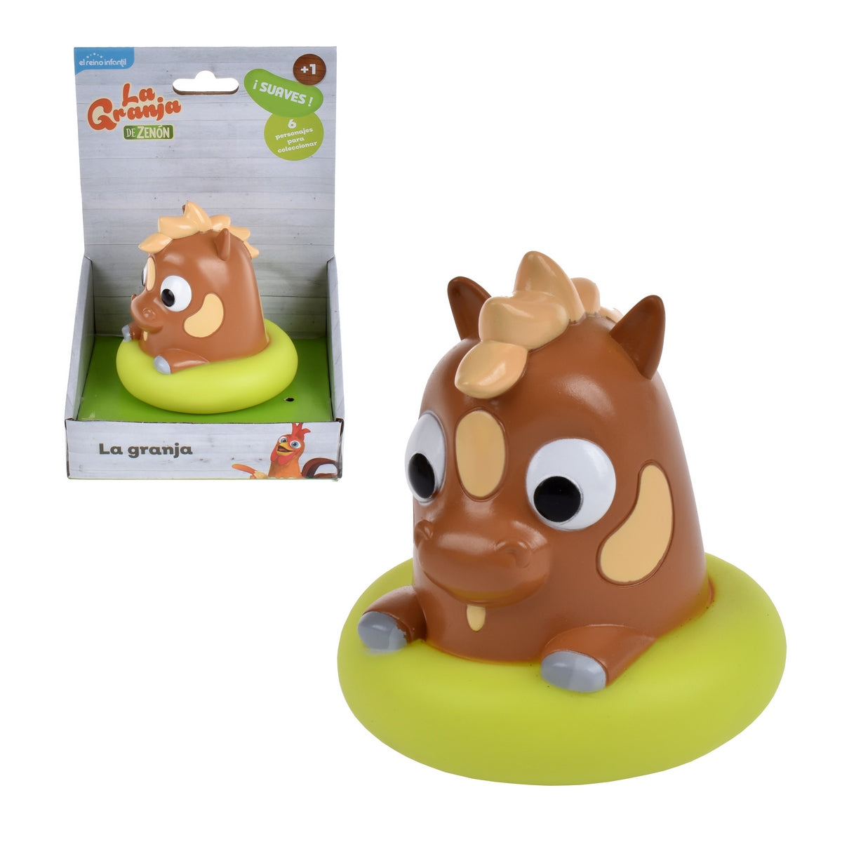 Figura Blandita De 10 Cms La Granja De Zenon - Percheron