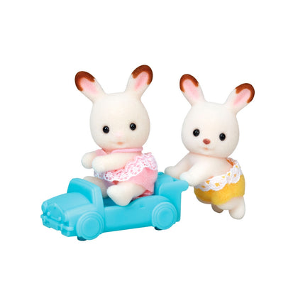 Gemelos Conejo Chocolate  Sylvanian Families