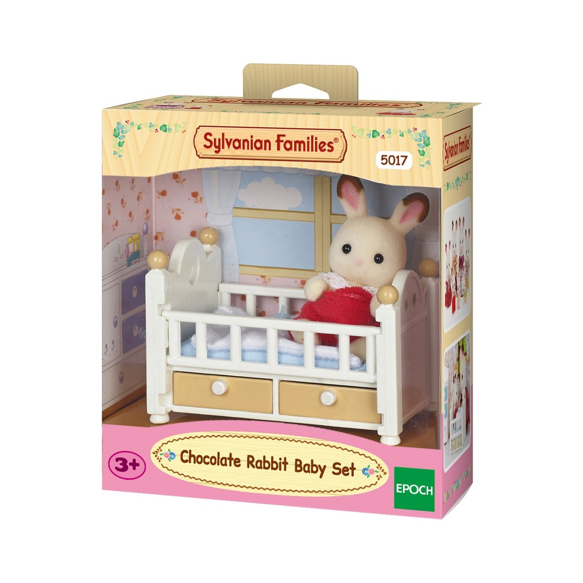 Set De Cuna Crema Conejo Chocolate  Sylvanian Families