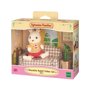 Set De Sofa Frasier Conejo Chocolate  Sylvanian Families