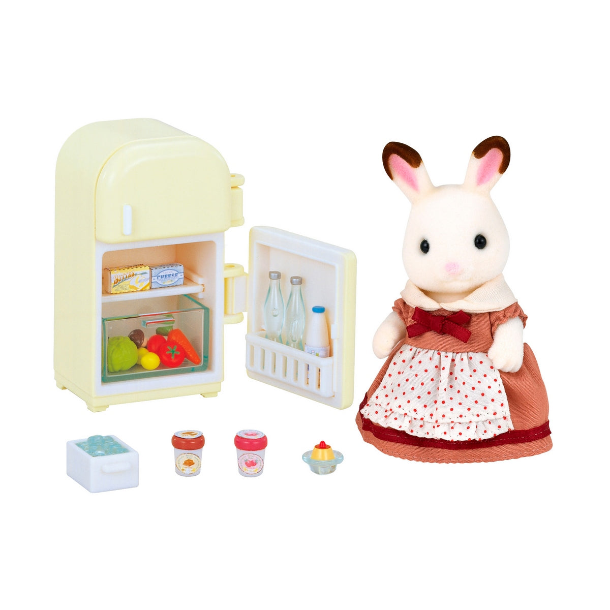 Set De Nevera Teri Conejo Chocolate  Sylvanian Families