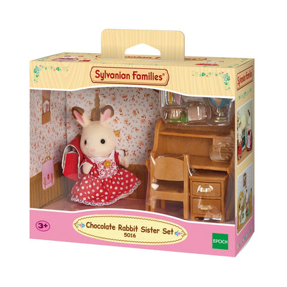 Set De Escritorio Freya Conejo Chocolate  Sylvanian Families