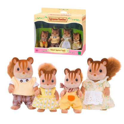 Familia Ardilla De La Nuez  Sylvanian Families
