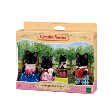 Familia Gatos Medianoche  Sylvanian Families
