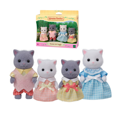 Familia Gato Persa Sylvanian Families