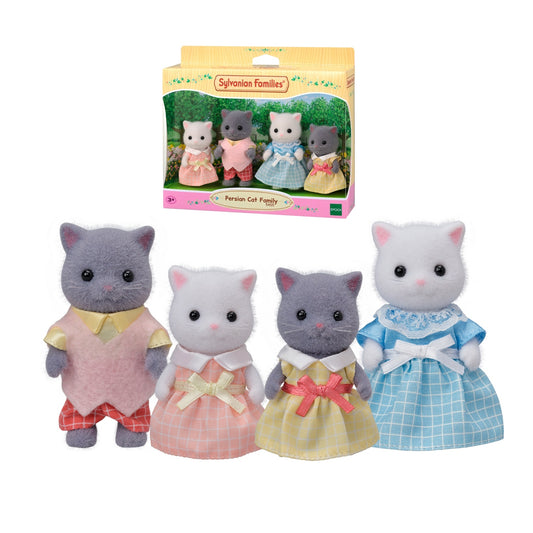 Familia Gato Persa Sylvanian Families