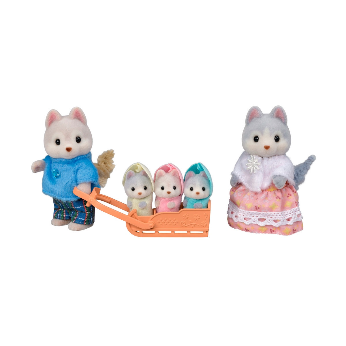 Familia Husky  Sylvanian Families