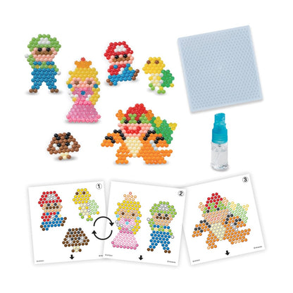 Set De Figuras Super Mario Con Cuentas En Forma De Estrella