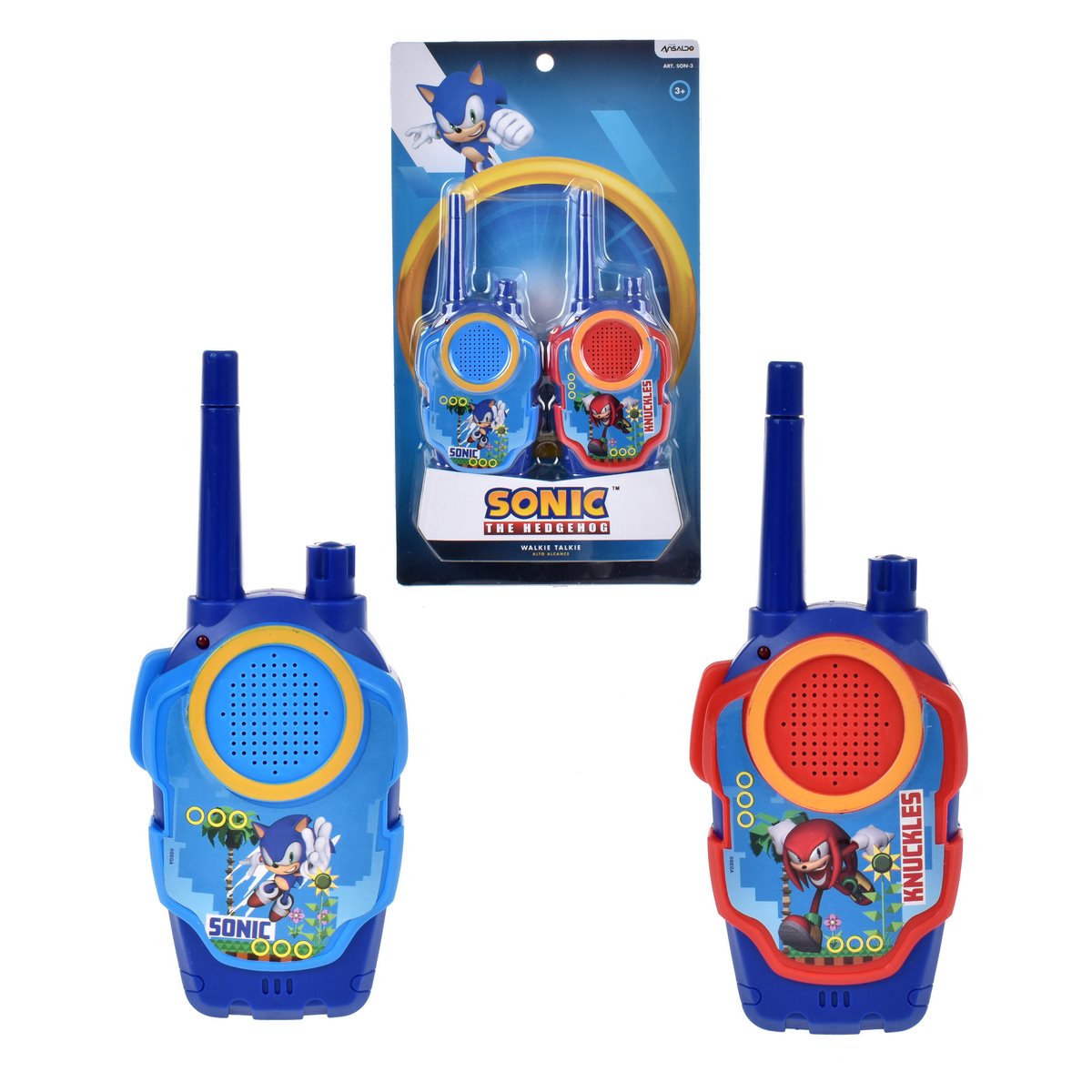 Walkie Talkie Sonic Categoría: Accesorios de rol Tipo producto:  Juegos electrónicos portátiles