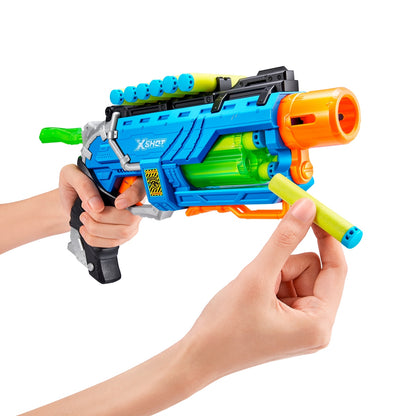 Lanza Dardos Dino Attack Dino Striker  Con 16 Dardos X-Shot
