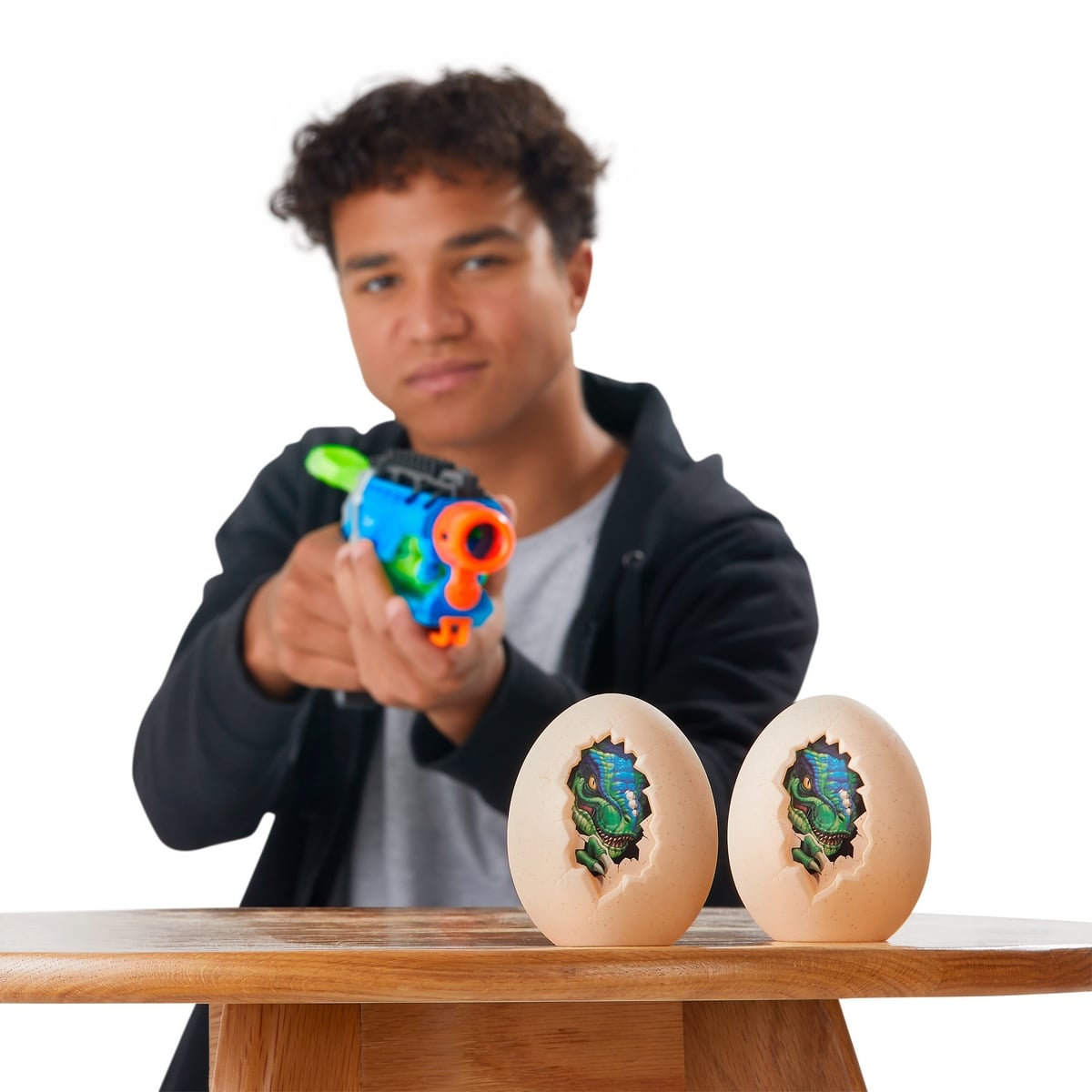 Lanza Dardos Dino Attack Dino Striker  Con 16 Dardos X-Shot