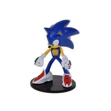 Figura Articulada De 8 Cms Sonic En Capsula Con Base Y Folleto - Serie 1