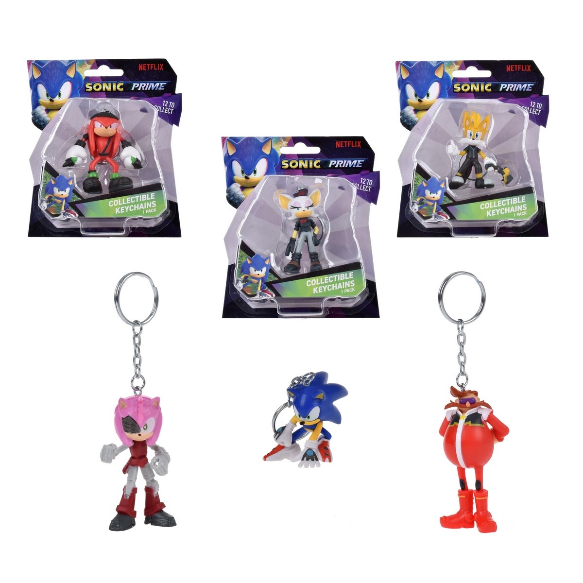 Figura Llavero De 6 Cms Sonic