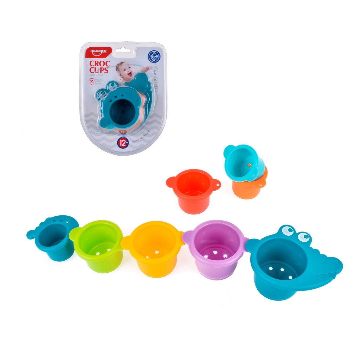 Apilable Cocodrilo Colores