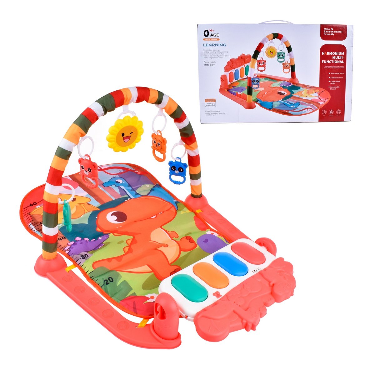 Gimnasio Dino Con Piano
