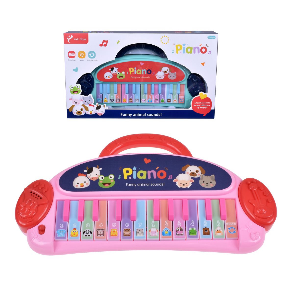 Piano Con Sonido Animales
