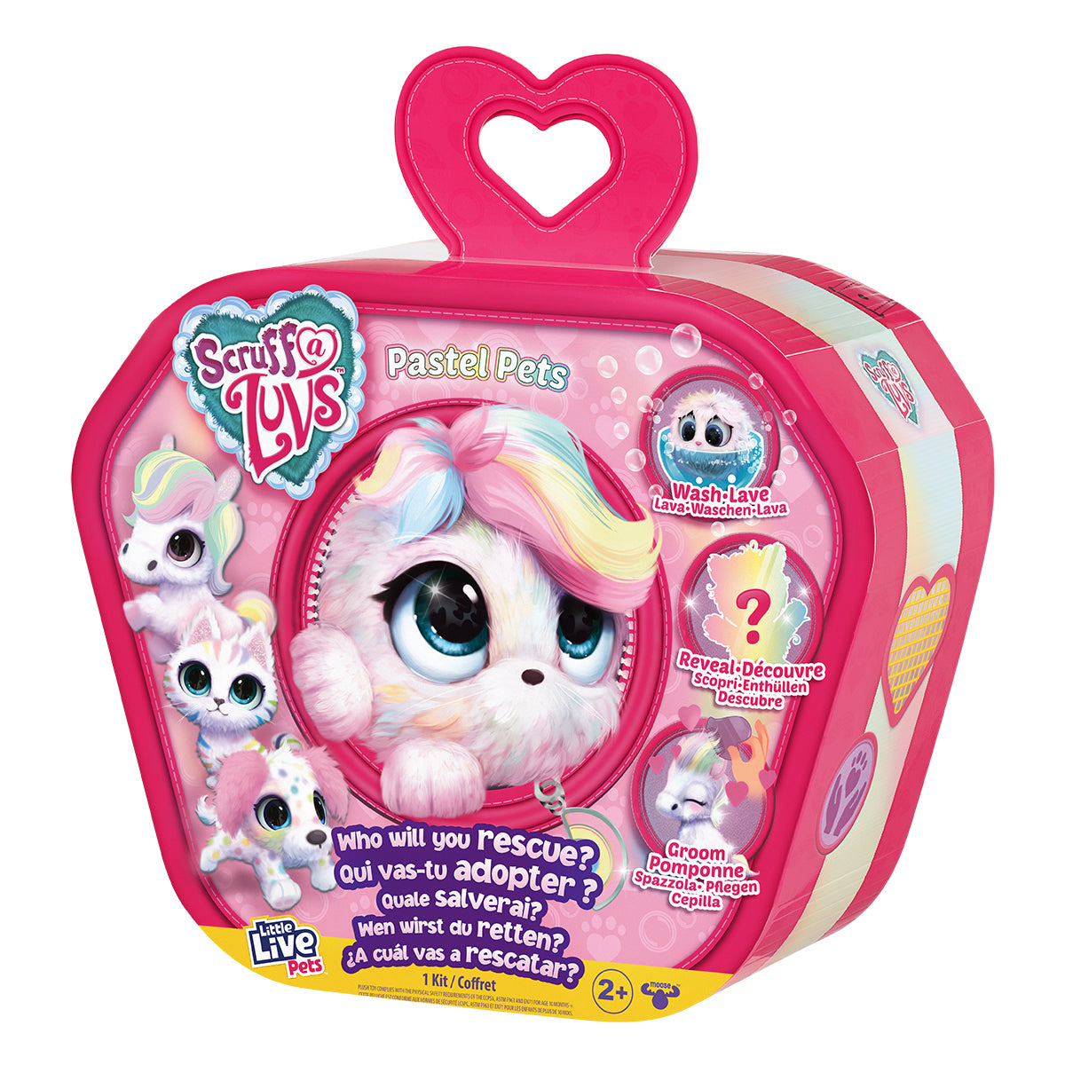 Peluche Rescatame Scruff A Luvs Pastel Pets