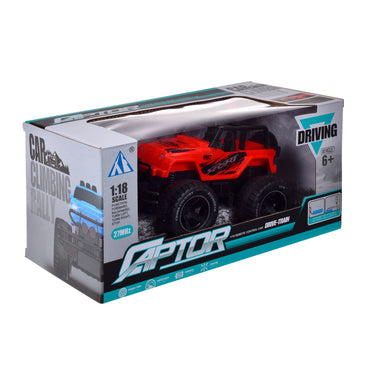 Jeep Radio Controlado 20 Cm Con Pack Pilas Recargables