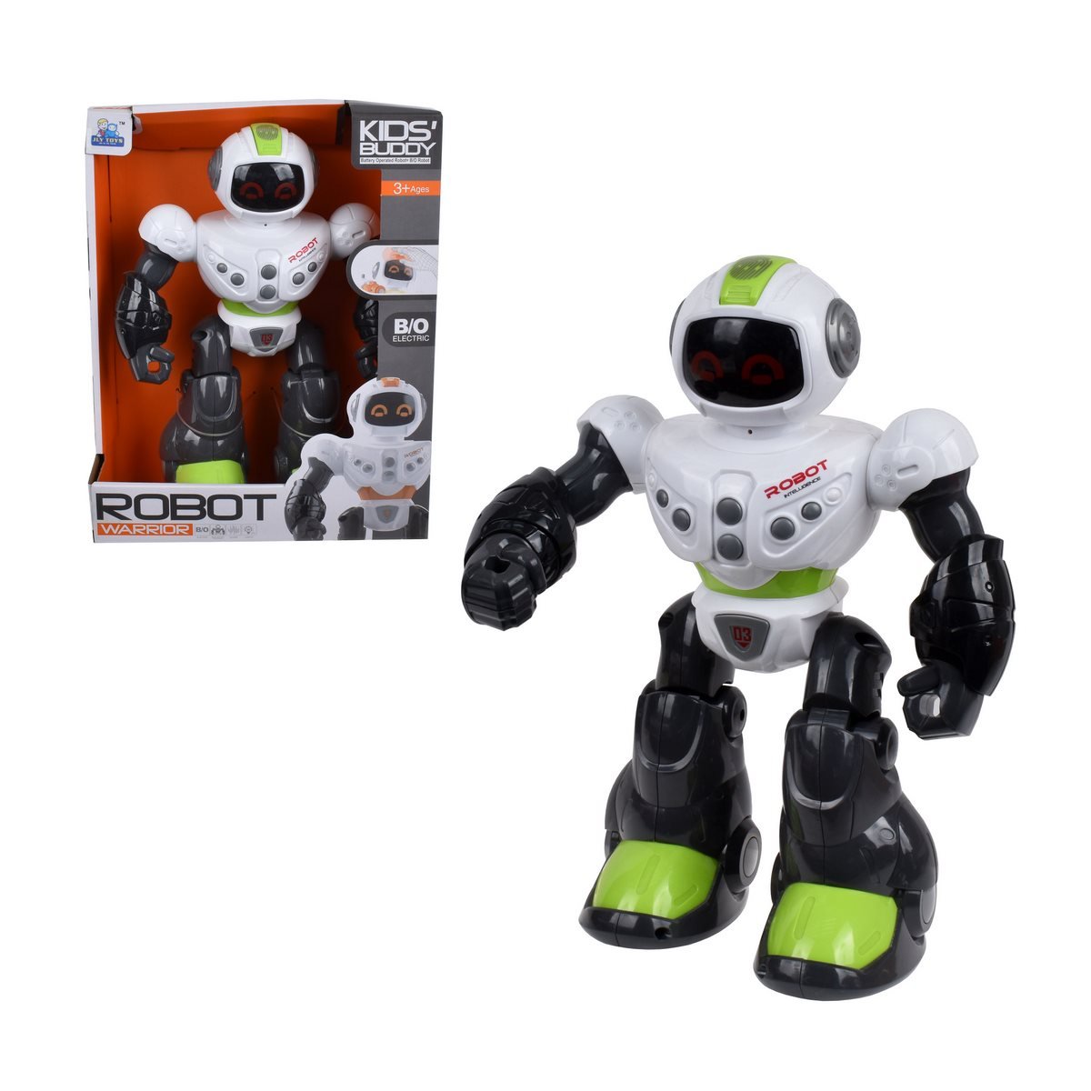 Robot Touch De 29 Cm Con Luces Movimiento Y Musica