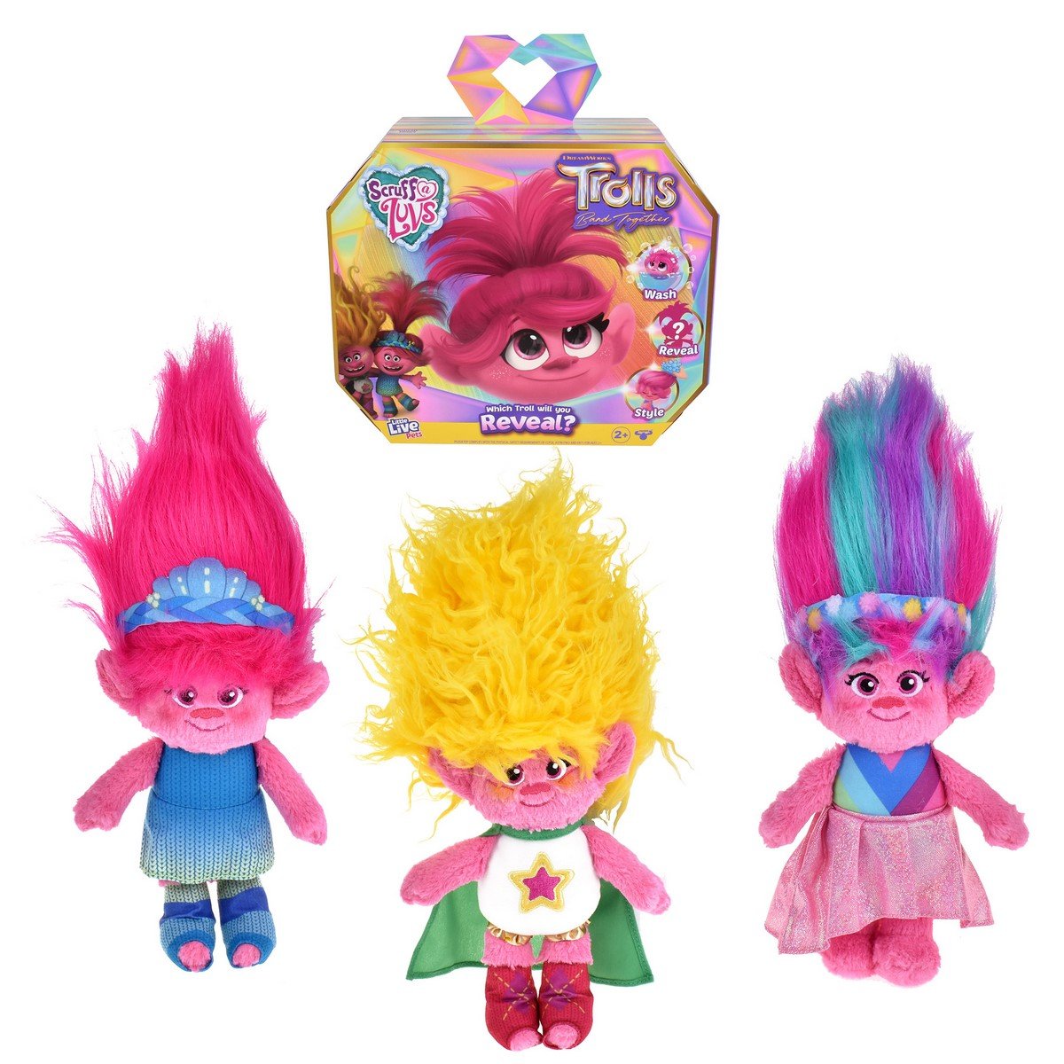Peluche Scruff A Luvs Trolls