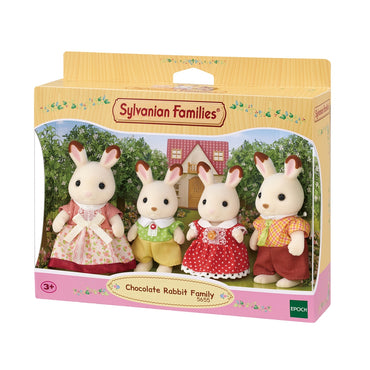 Familia Conejo Chocolate  Sylvanian Families