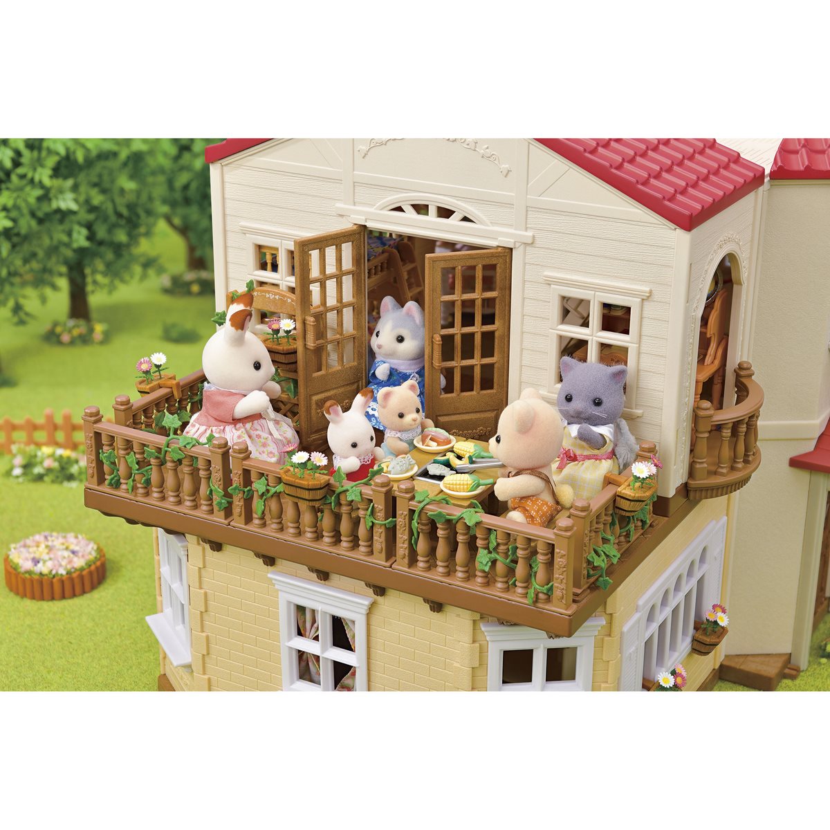 Casa Con Luces El Ático Secreto  Sylvanian Families