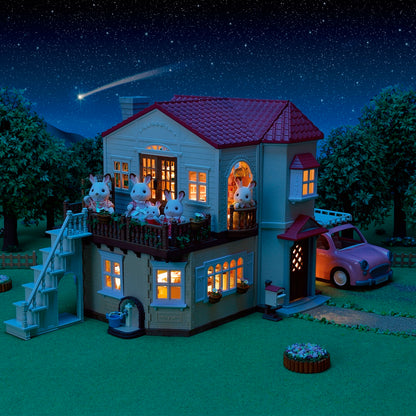 Casa Con Luces El Ático Secreto  Sylvanian Families